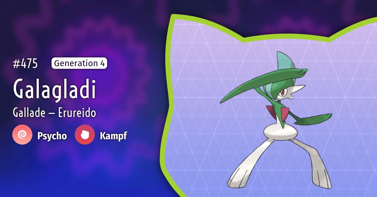 #475 Galagladi — Pokémon GO-Dex — Bisafans.de