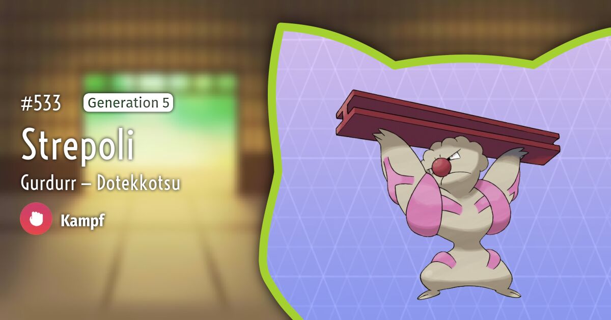 #533 Strepoli — Pokémon GO-Dex — Bisafans.de