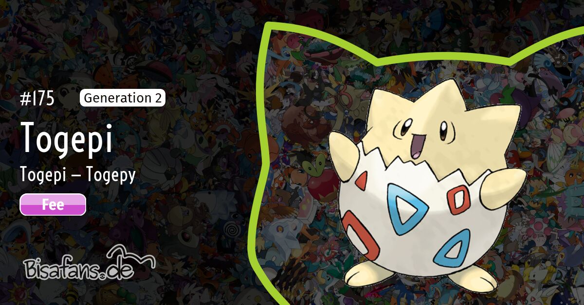 Comment Faire Evoluer Togepi Pokemon Diamant Etincelant #175 — Togepi im Pokédex — Bisafans.de